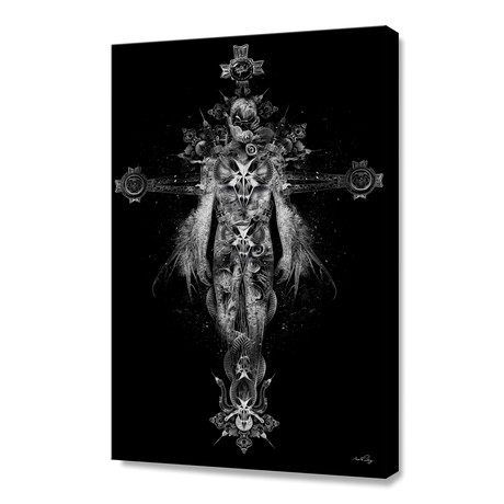 Fantasmagorik Crucifixus (16"W x 24"H x 1.5"D)