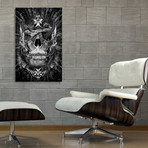 Fantasmagorik Skull 4 (16"W x 24"H x 1.5"D)