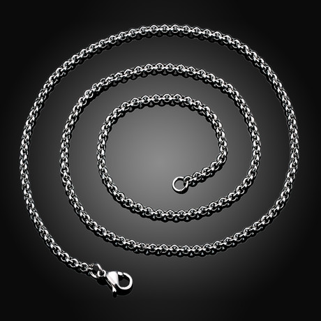 Venetian Chain Necklace (18"L)