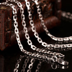 Italian Chain Necklace (18"L)