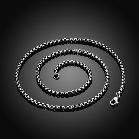 Solid Bicycle Chain Necklace