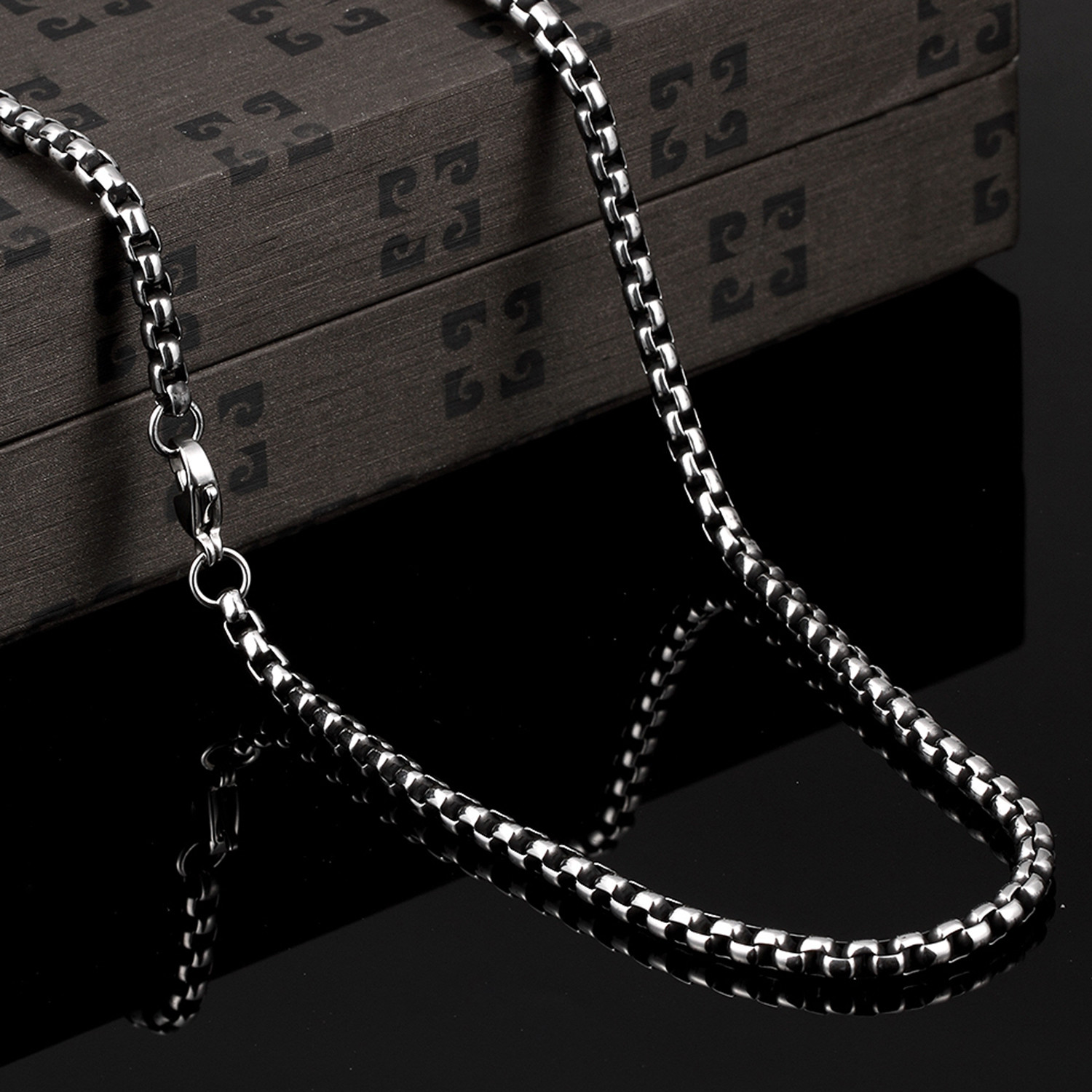 Solid Bicycle Chain Necklace - Rubique Jewelry - Touch of Modern