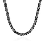 Solid Byzantine Chain Necklace