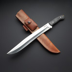 Battle Ready Trail Boss Machete Bowie Knife