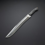 Battle Ready Trail Boss Machete Bowie Knife