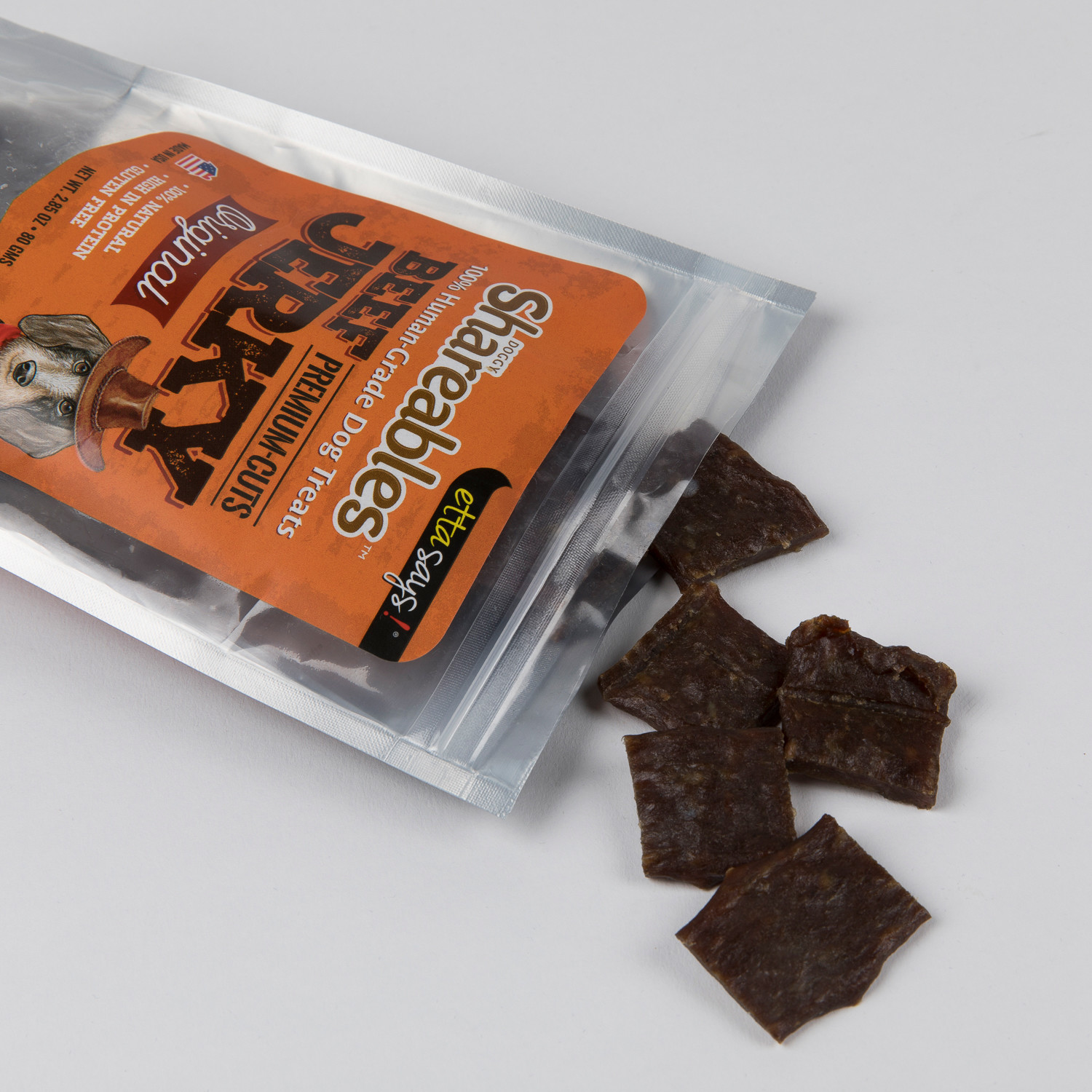 Etta Says! Shareables // Premium Jerky Original Dog Treats // 2.85oz ...