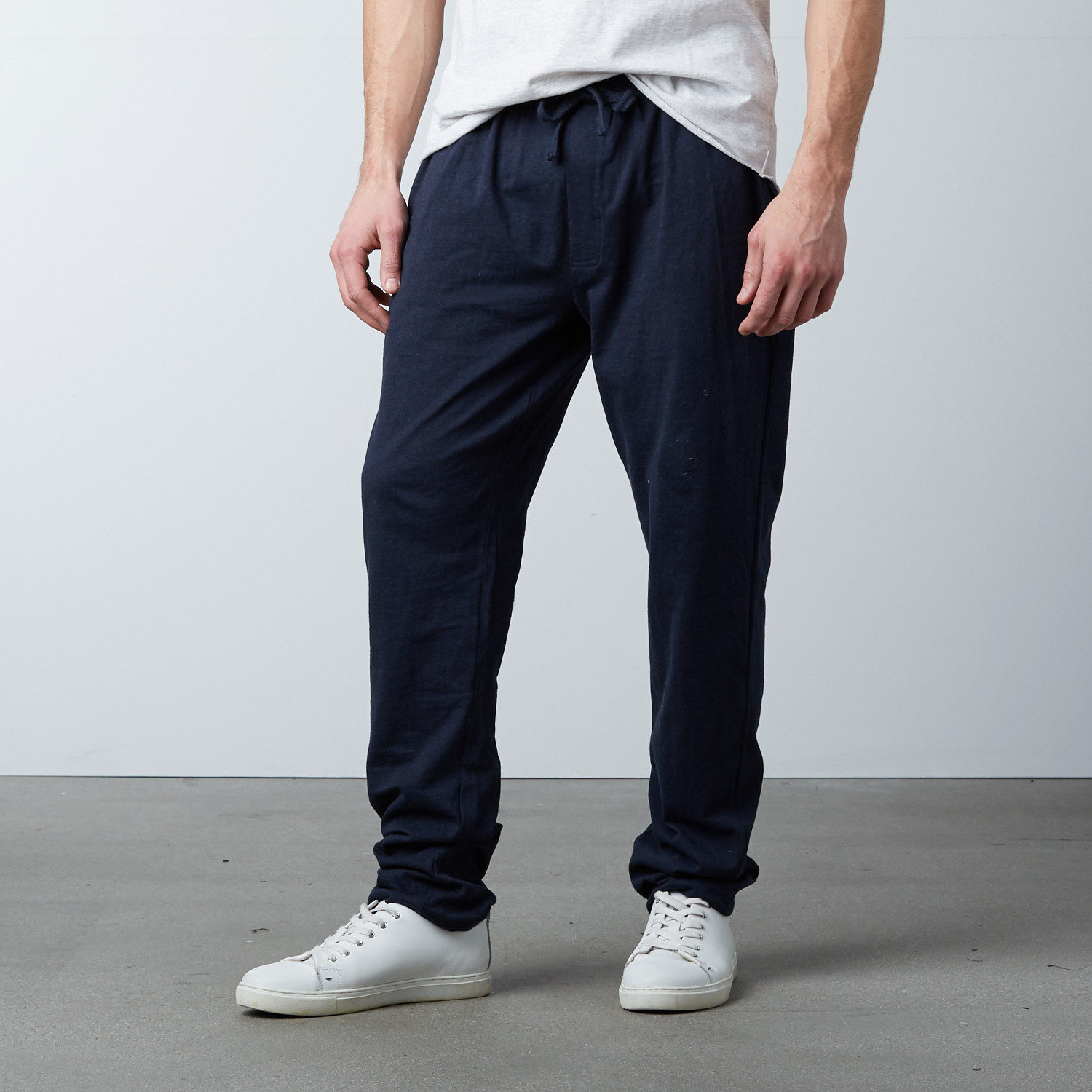 Light Weight Straight Leg Lounge Pant // Heather Blue (S) - Unsimply ...