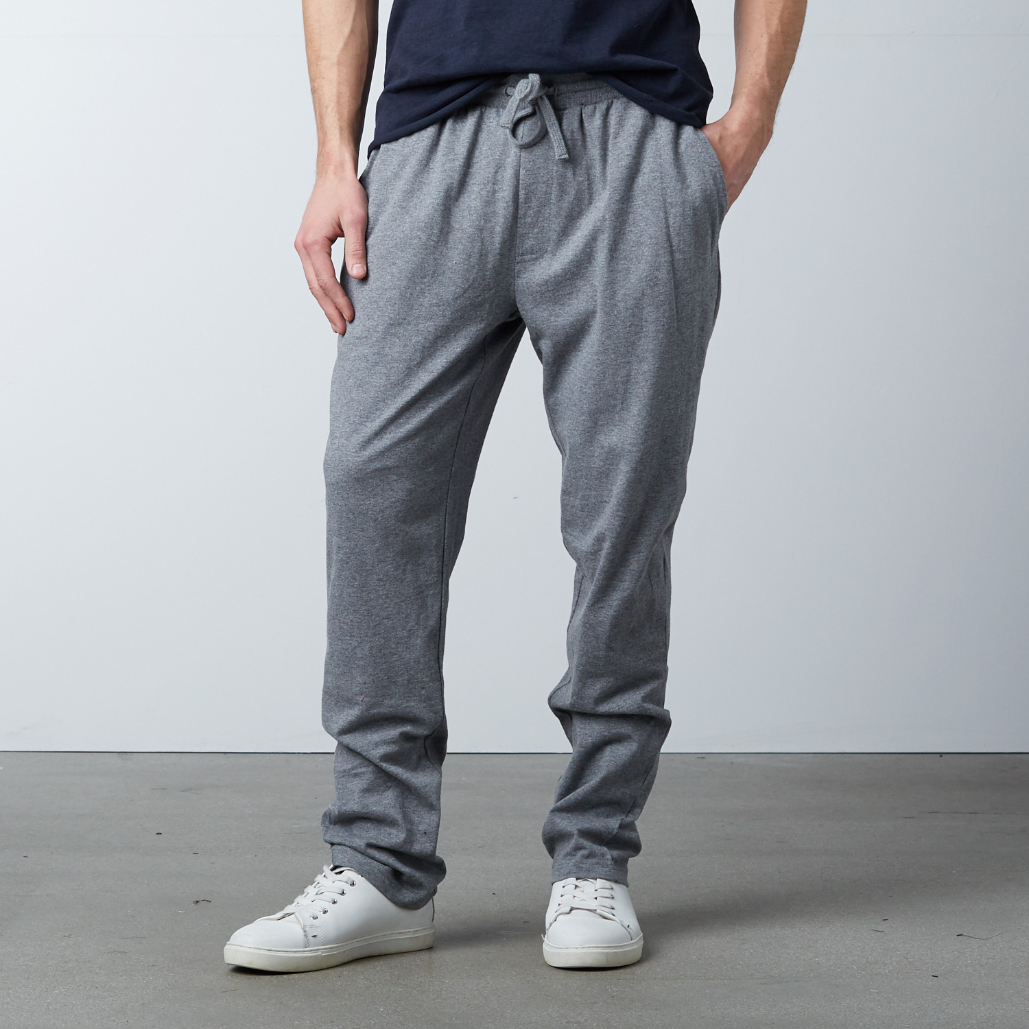 Light Weight Straight Leg Lounge Pant // Heather Grey (L) - Unsimply ...