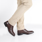 Baton Rouge Leather Boot // Brown (Euro: 40)