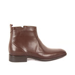 Baton Rouge Leather Boot // Brown (Euro: 43)