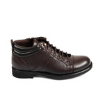 Annapolis Leather Boot // Dark Brown (Euro: 44)