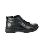 Boston Leather Boot // Black (Euro: 43)