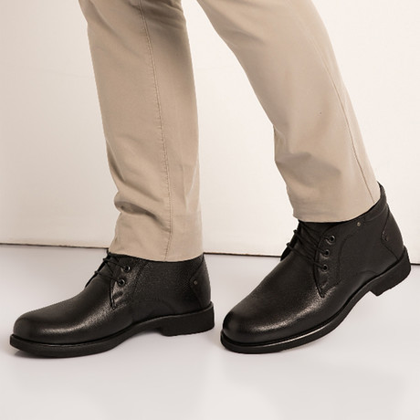 Jefferson Leather Boot // Black (Euro: 40)