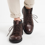 Carson Leather Boot // Brown (Euro: 40)