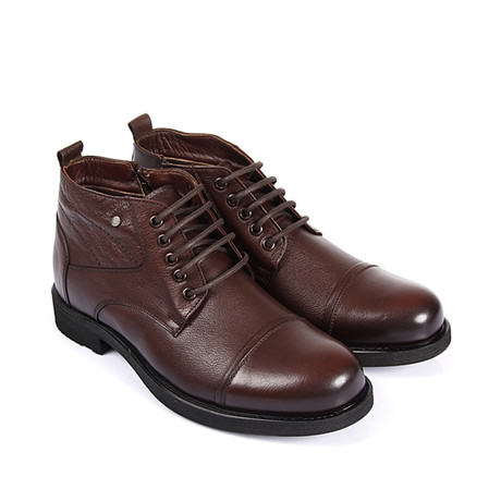 Columbia Leather Boot // Brown (Euro: 40)