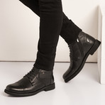 Pierre Leather Boot // Black (Euro: 40)