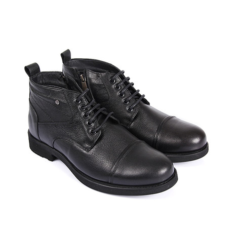 Pierre Leather Boot // Black (Euro: 40)