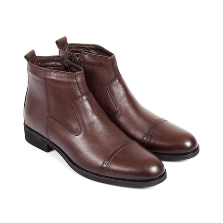 Austin Leather Boot // Brown (Euro: 40)