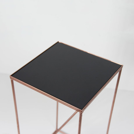 Tyle Table // Copper (Black Tyle)