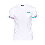 Roll Up T-Shirt // White (XS)