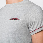 Roll Up T-Shirt // Grey Marle (M)