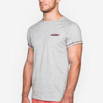 Roll Up T-Shirt // Grey Marle (M)