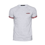 Roll Up T-Shirt // Grey Marle (M)