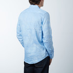 Long-Sleeve Modern Fit Shirt // Sky Blue (S)