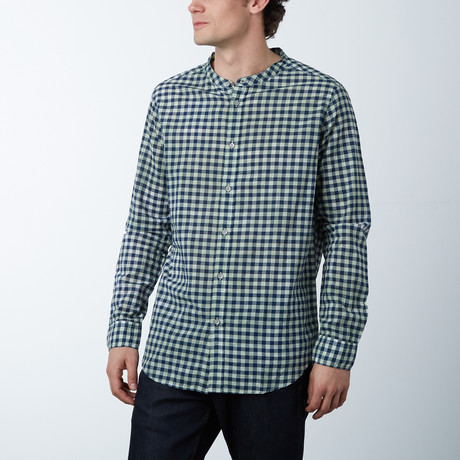 Long-Sleeve Modern Fit Shirt // Multi Check (S)