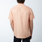 Short-Sleeve Modern Fit Shirt // Soft Orange (XL)