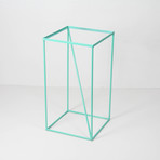 Tyle Table // Teal (Black Tyle)