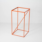 Tyle Table // Orange (Black Tyle)