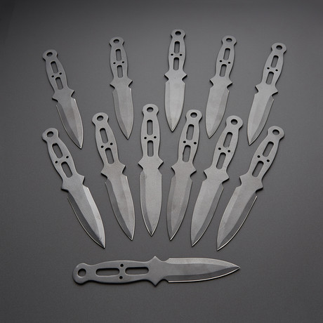Throwing Knives // Set of 12 // TRW-21