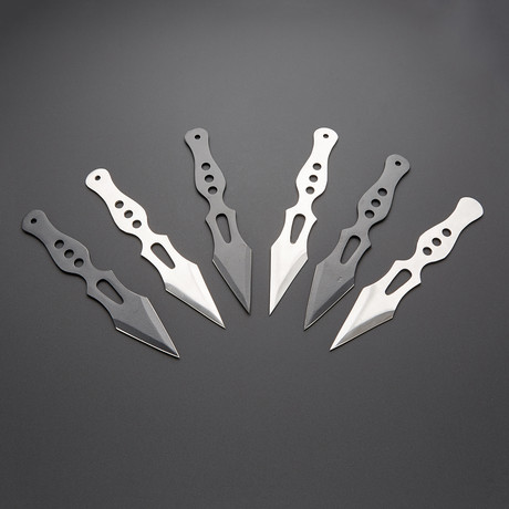 Throwing Knives // Set of 6 // TRW-25