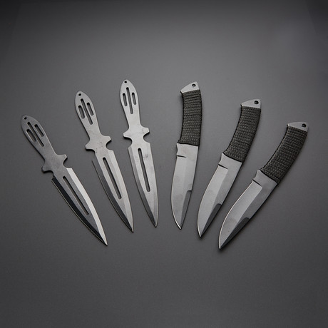 Throwing Knives // Set of 6 // TRW-37