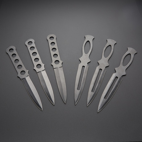 Throwing Knives // Set of 6 // TRW-38