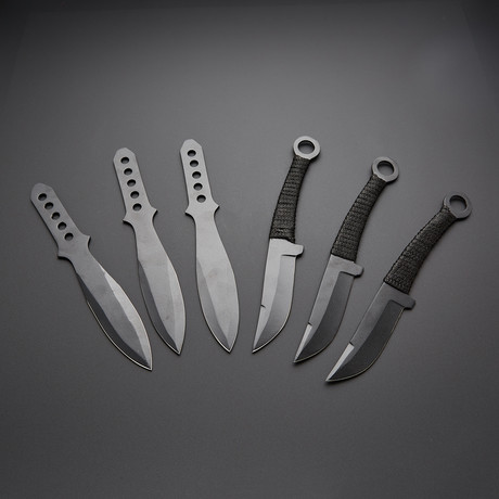 Throwing Knives // Set of 6 // TRW-39
