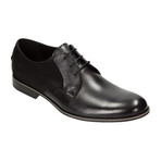 Contrast Leather Derby // Black (Euro: 40)