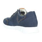 Contrast Stitched Sneaker // Dark Blue (Euro: 40)