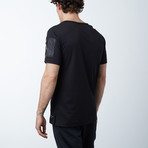 Sleeve Patch Pocket Long Tee // Black (XS)