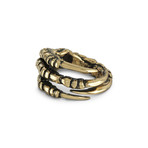 Crow Claw Ring // Bronze (Size 8)