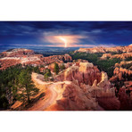 Lightning over Bryce Canyon