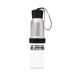 Alex Bottle // Black Stainless (Black Bottom)