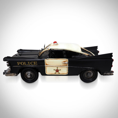 50's Chevy Bel Air Police // Handmade Metal Cruiser