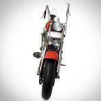 70's Harley-Davidson Chopper // Handmade Metal Motorcycle