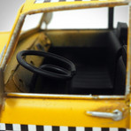 50's New York City Yellowcab // Handmade Metal Car