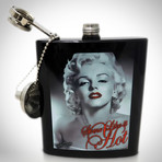 Marilyn Monroe Some Like It Hot // Stainless Steel Flask