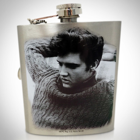 Elvis Presley // Stainless Steel Flask