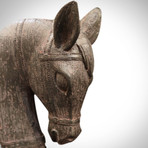 Horse Heads // Folk Art Bookends