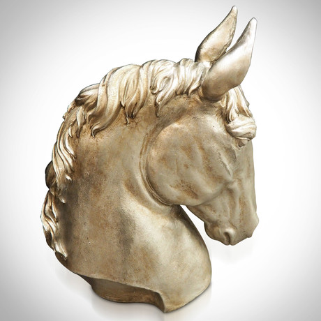 Horse Head // Folk Art Statue